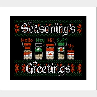 Seasoning's Greetings Sweater Posters and Art